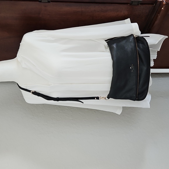 Kate Spade Black Pebbled Leather Crossbody/Shoulder Bag - Picture 2 of 11